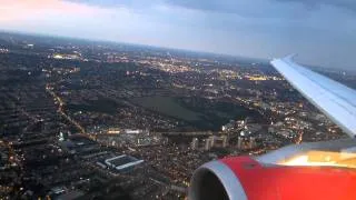 bmi Airbus A319 landing London Heathrow