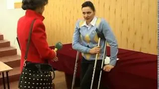 Харьковских паралимпийцев встретили в родном вузе