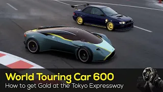 How To Get Gold in the World Touring Car 600 at the Tokyo Expressway (HARD) - #granturismo