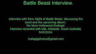 20190205 Battle Beast Interview