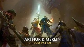 SMITE - Sneak Preview - Arthur & Merlin (Gods 99 & 100)