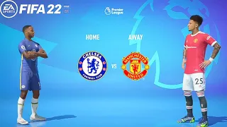 FIFA 22 | Chelsea Vs Manchester United gameplay | Premier League 22/23 | [4K] | at Stamford Bridge