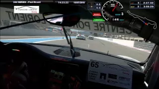 Départ Porsche 991 CUP n°65 Frédéric Ancel 24h Paul Ricard 2016