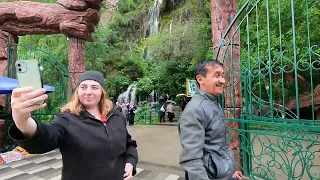 Узбекистан. Наикрасивейшие водопады в живописном месте Сангардак