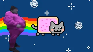 БУРГЕР КИНГ, НО ЭТО NYAN CAT (mashup)