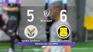 Обзор матча Крылья Донбасса 5-6 FC Yuzhbor  Турнир по мини футболу в городе Киев