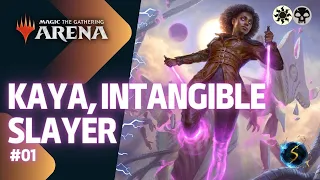 It's Showtime: Kaya, Intangible Slayer ☀️💀 #01 - MTG Arena - Historic Brawl