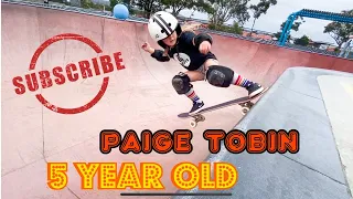 PAIGE TOBIN // AGE 5 - SKATER GIRL