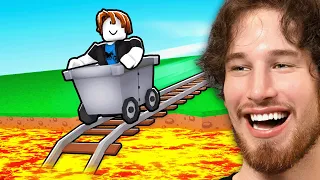 Riding The Most DANGEROUS Cart Rides In Roblox