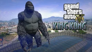 GTA 5 KING KONG MOD, KING KONG AIN'T GOT NOTHING ON ME!! (GTA 5 PC MODS)