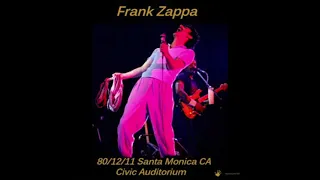 Frank Zappa - Last Show of the 1980 Fall Tour.