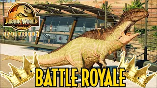 ALL 26 CARNIVORES BATTLE ROYALE - Jurassic World Evolution 2