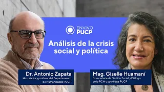 #EnVivoPUCP Análisis de la crisis social y política