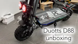 Duotts D88 - silák s parádní výbavou v balení 👌. Unboxing 📦