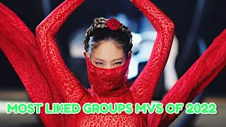 MOST LIKED K-POP GROUPS MVS 2022 | AUGUST, WEEK 4