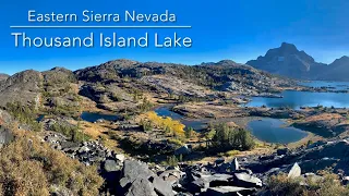 Backpacking Thousand Island Lake in the Sierra Nevada