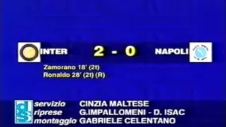 Inter-Napoli 2:0, 1997/98 - Domenica Sportiva (Gol di tacco di Bam Bam Zamorano)