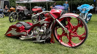 Evil Iron Customs Capitol City Smokeout Bagger Show