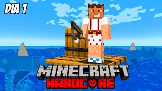 Sobreviví 100 Días como un Náufrago en un Raft Realista en Minecraft Hardcore