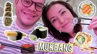 SUSHI MUKBANG IN TOKYO JAPAN! | Beautygloss