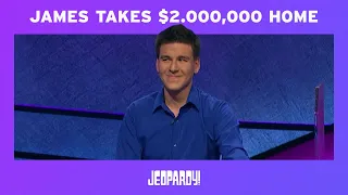 James Holzhauer Passes $2,000,000 | JEOPARDY!