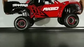 Rigid Industries Traxxas Unlimited Desert Racer SloMo DROP TEST!