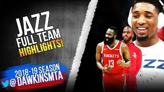 Houston Rockets SUCK Ass On D Or Utah Jazz Full Team HLTS 2018 12 05  FreeDawkins