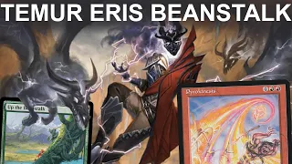 ROAR OF THE STORM! Legacy Temur Eris Beanstalk. OTJ Commander making Dragons! MTG