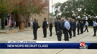 NOPD welcomes second recruit class during pandemic