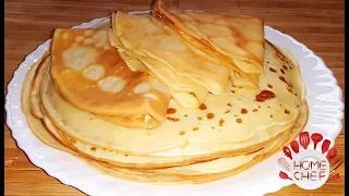 PERFECT THIN PANCAKES RECIPE - HOW TO MAKE THIN CREPES