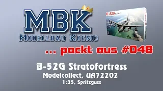 MBK unboxing #048 - 1:72 B-52G Stratofortress (Modelcollect UA72202)