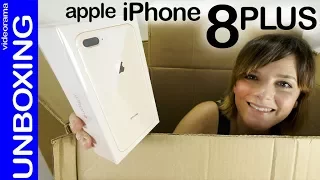 Apple iPhone 8 plus unboxing -¿la alternativa al iPhone X?-