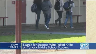 Search For Suspect Who Pulled Knife On Turlock Student