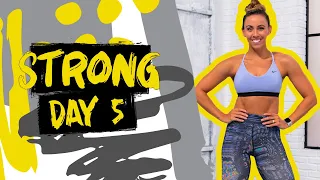 40 Minute Full Body HIIT Workout | STRONG - Day 5