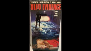 Opening To Dead Evidence 2003 VHS