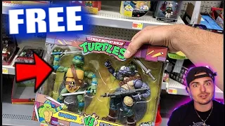 TMNT SCORE! Walmart finally STOCKED! Hidden Toy hunt