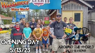 Around The World In 72 Seasons: Waldameer Opening Day 2023 (Ft. Coaster Exposure, Abby Rose & More)