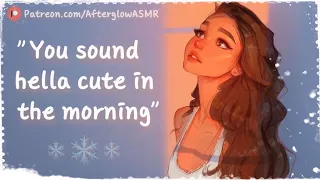 ASMR | Snowed In With Your Roommate (Sharing a Bed) (Keeping Me Warm) (Friends to Lovers) (F4A)