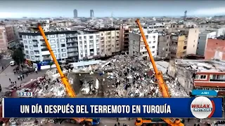 Willax Noticias Edición Mediodía - FEB 07 - 2/4 - UN DÍA DESPUÉS DEL TERREMOTO EN TURQUÍA | Willax