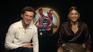 I speak with Tom Holland and Zendaya about Spider-Man: No Way Home!