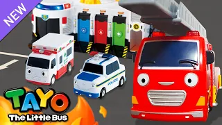 【新着】まちをまもるよ、レスキューたい! l レスキューチームのうた l パトカー🚔 きゅうきゅうしゃ🚑 しょうぼうしゃ🚒 l のりもののうた l ちびっこバス タヨ