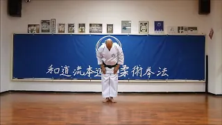 Kihon Kata - Wado Ryu 1st Kata - Wado Ryu Hon Dojo - Karate video