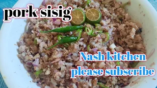 pork sisig recipe | how to cook filipino pork sisig | panlasang pinoy!!!