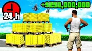 GTA 5 - $0 zu $250.000.000 in 24 STUNDEN!!