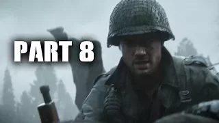 Call of Duty WW2 Gameplay Walkthrough Part 8 - HILL 493 (COD WWII Campaign)