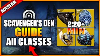 MASTER Lost sector SCAVENGER'S DEN | All Classes Guide - 05/19/2024