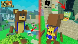 Jogo do urso, novo mapa no ROBLOX, super bear adventure VS roblox, versao do super bear no roblox