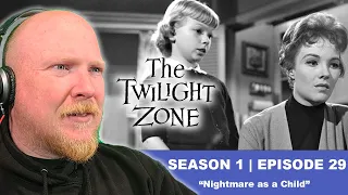 THE TWILIGHT ZONE (1960) | CLASSIC TV REACTION | Season 1 Episode 29 | Nightmare as a Child