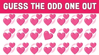 HOW GOOD ARE YOUR EYES | Find The Odd Emoji Out | Emoji Puzzle Quiz | Find The Odd One Out