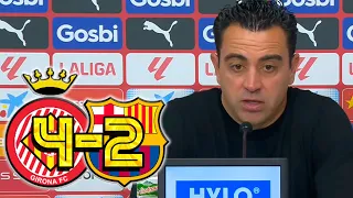 RUEDA PRENSA XAVI: GIRONA CF 4-2 FC BARCELONA